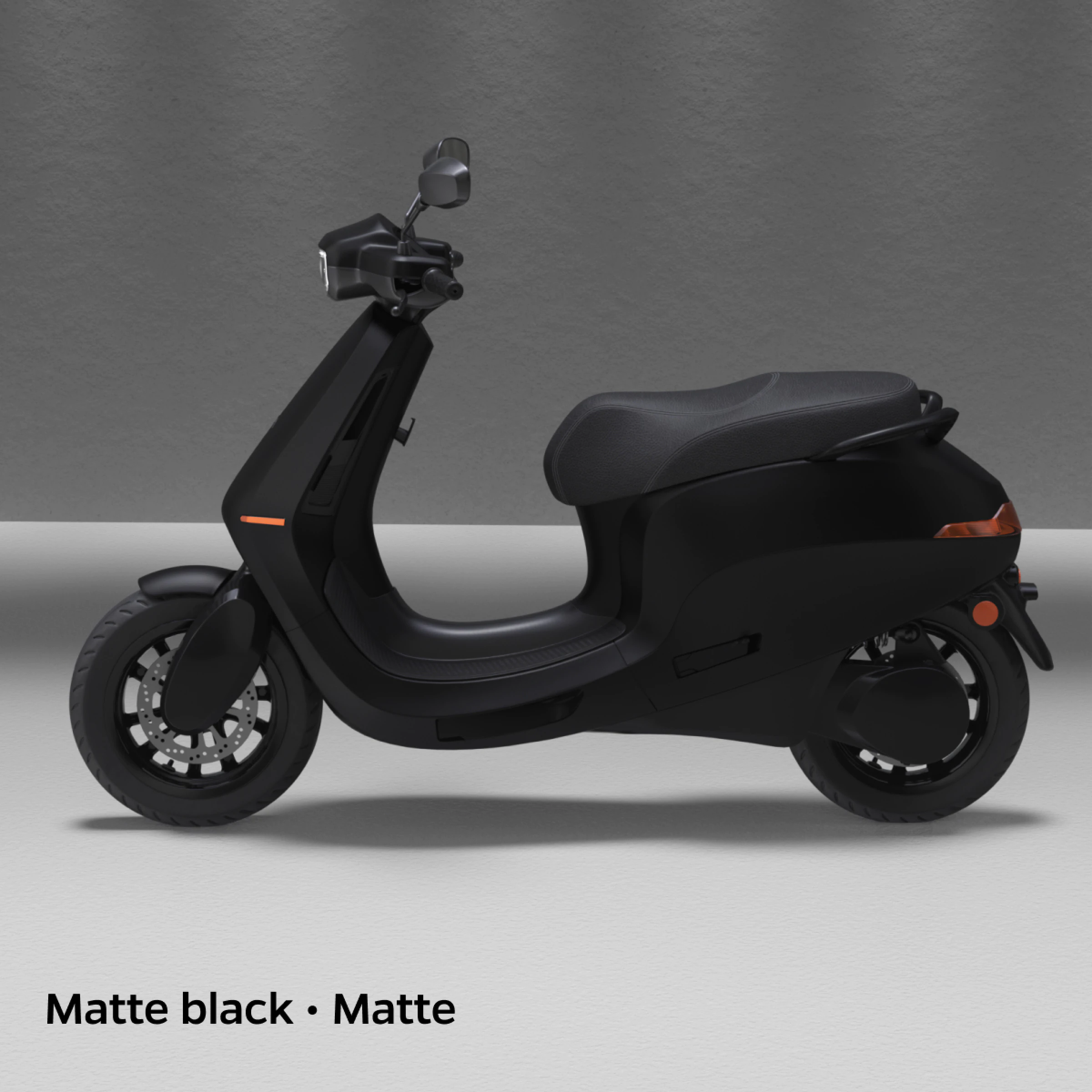 ola scooter matte black